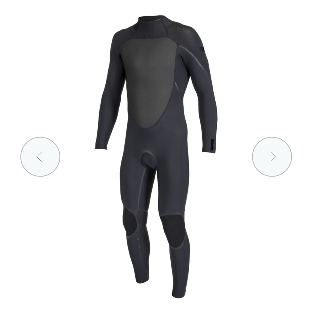 Men’s Psycho Tech 4/3+ Back Zip Wetsuit black size small